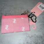 Juicy Couture  Pink Denim Bi Fold snap Wallet Photo 1
