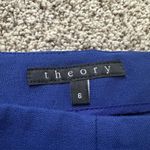 Theory dark royal blue slim straight leg dress pants size 6 Photo 5