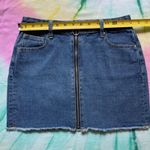 PacSun 👖2/$30 | O-Ring Zip Front Denim Skirt - Medium Indigo | Size 26 Photo 3