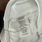 Lulus  White Lace Trim Bandeau Bikini Top Swimwear Size L Photo 2