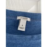 J.‎ Crew Women's Small Blue Striped Boat Neck Top Coastal Chic 3/4 Sleeve Photo 2