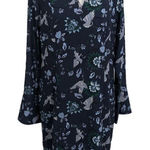 Vanessa Williams Navy Floral Dress NWT Size Small Blue wedding guest dress Photo 0