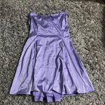 Lucy in the Sky lavender purple mini dress size small Photo 0