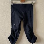 Lululemon In The Flow Seamless Crop Legging Inkwell Photo 7