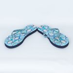 Vera Bradley Vera‎ Bradley Go Fish Blue Flip Flop Size 7-8 Photo 3