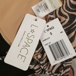 l*space πL*π Animal Instinct Bikini Set Siren Top + Portia Itsy Bottom Small NWT Photo 9