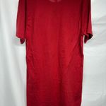 Red and white graphic tee game day Photo 2