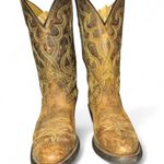 Laredo  Women’s Maddie Brown leather distressed western cowboy boots Sz 7 Photo 3