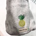 Wildfox Pineapple Gray and Green Crossbody Bag with Adjustable Strap Photo 10