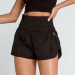 Free People Movement Black  The Way Home Shorts - Size Medium Photo 0