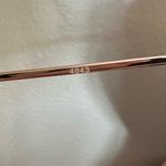 Hexagon Metal Rim Pimp Style Retro Vintage Style Narrow Rose Gold Sunglasses Photo 4