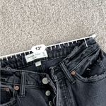 Abercrombie & Fitch  the dad high rise black distressed jeans curve love Photo 4