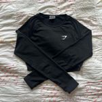 Gymshark Black Cropped  Top Photo 0