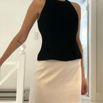 Ann Taylor Vintage 90s Silk Velvet Back Crystal Button High Neck Top Size 2P NWT Photo 0