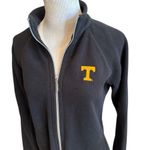 Tommy Bahama Tennessee Zip Sweatshirt Embroidered Black Orange L Photo 1