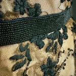 Carmen Marc Valvo Carmen Mar Valvo 1990 Black Beaded Cocktail Halter Dress Size 12. Photo 12