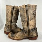 Bed Stu  Cobbler Series Distressed Boots Size 8.5 Cowboy Leather Photo 8