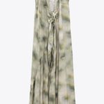 ZARA Dress maxi multiposition satin effect wedding party coctail Photo 5