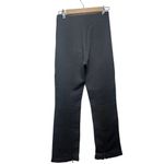 Post Card Snowboard Stretch Scuba Zip Flare Apres Ski Pants Women's Sz. 6 Gray Photo 2