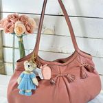 Anya Hindmarch Pink Leather Tassel Shoulder Bag Photo 1