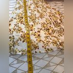 Faithfull the Brand Faithful The Brand Rafa Midi Crinkled In Goldie Floral Dress Size 4 Photo 11