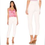 Mother The Tomcat Ankle Straight Leg Jeans in Cream Puffs 29 White Photo 0