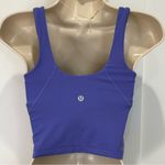 Lululemon  Align Tank Top Size 2 Charged Indigo Purple Cropped Yoga Pilates Chic Photo 5