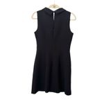 Karen Millen  Floral Embroidered Sleeveless Mini‎ Dress Black Sz6 Photo 2