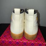 Tory Burch  T-Logo Canvas High-top Sneaker Ivory Women’s Size 8M New with Box Photo 5
