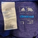 Adidas  Womens Size Medium Blue Climacool Stretch Pullover Activewear Blouse Photo 3