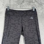 The North Face The Womens Medium Black FlashDry Leggings Geometric Print Activewear Photo 3