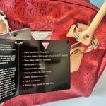 Guess NWT Lipstick Red Weekender Double Zip Overnight Travel Large Tote Bag $100 Photo 9