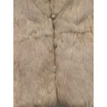Boutique Vintage Wimans Rabbit Fur Short Beige Jacket Small Photo 3