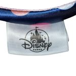 Disney  Parks Minnie Mouse Navy Blue Polka Dot Ears Pink Sequin Bow Headband USA Photo 2