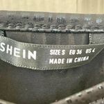 SheIn crocodile embossed black cami top Photo 9