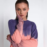 One Teaspoon NWT Free People Moody Horizon Unisex Knit Tie Dye Sweater Photo 2