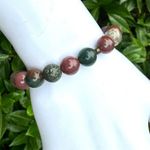 Ocean Jasper beaded stretchy bracelet Photo 1