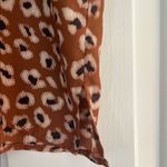 Karlie Brown and Cream Relaxed Notched Collar Blouse Photo 3