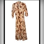 Dazey LA RARE  Orange line nude art  Dress size S Photo 1