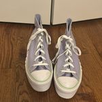 Converse  Chuck Taylor All Star Hi Top Lift in Serene Saphire Size 10.5 Photo 2