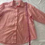 Talbots Vintage  Women’s Button Down Collared Petite Pink Preppy Business Career Photo 5