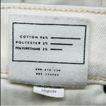 AYR  The Shade White Slim Boot Jeans Women's Size 25 in Magnolia Premium Denim LA Photo 9