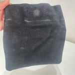 Free People Black Leather Suede Small Crossbody Bag Chain Strap Boho Equestrian Photo 4