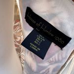 House of Harlow Linen Blend Tropical Print Dress Brown Size L Photo 9