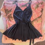 Urban Outfitters kimchi blue grey tie waist romper mini dress Photo 5