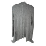 cupio blush Women's Gray Asymmetrical Cowl Neck Sweater Size M Photo 5