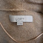 Loft Women's L/XL Color Block Open Front Cardigan Sweater Photo 8