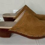 UGG  Evie Clog Brown 3284 Sz 5 Faux Shearling Lining Photo 3