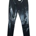 Revolve Lita By Ciara Womens NEW Black Stretch Smocked Liquid Legging Sz 12 $298 Photo 0