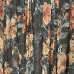 Candalite Vintage Women Dark Floral Whimsigoth Midi Dress Small Fairy Grunge Photo 4